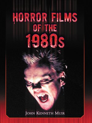 Horror Films of the 1980s - ebook